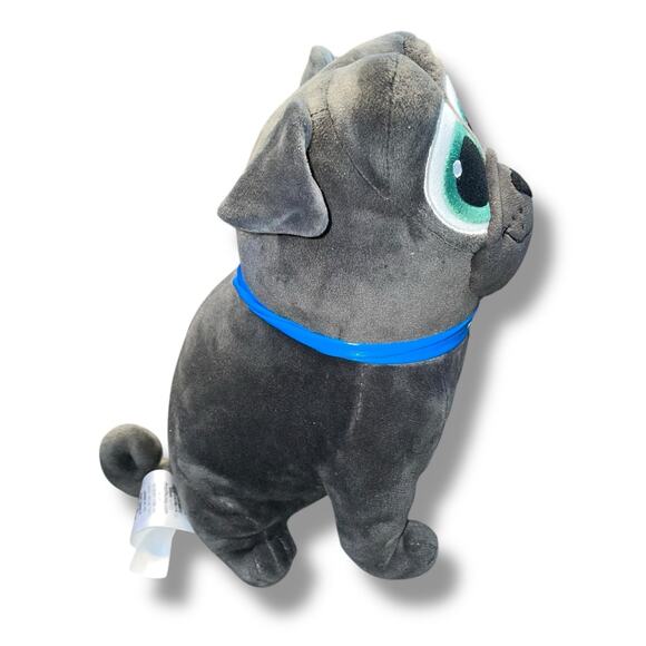 Disney Plush Puppy Dog Pals Bingo Embroidered Eyes Pillow Nursery Gift 11" - Picture 3 of 8